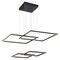 Access Lighting Squared, LED Pendant, Black Finish, Acrylic Lens Acrylic 63968LEDD-BL/ACR - alternate 1